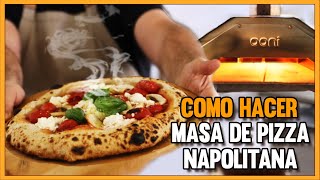 Pizza Napolitana 🍕con harina molida a Piedra [upl. by Aleras]