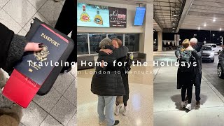 A stressful journey home from London for the holidays  Heathrow at Christmas [upl. by Airam]