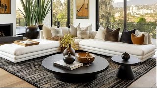 SOFT NEUTRAL LIVING ROOM DECORATING IDEAS 2024 INTERIOR DESIGNS [upl. by Ryan992]