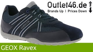 GEOX Ravex Sneaker Blau l Atmungsaktiv amp Wasserdicht l 360° Video l Outlet46de [upl. by Ulrika620]