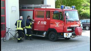 Ernstfall in Echtzeit Feueralarm live in Börry [upl. by Earehc400]