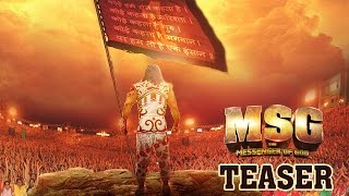 MSG  The Messenger  Teaser Trailer 60 sec  Saint Gurmeet Ram Rahim Singh Ji Insan [upl. by Afaw505]