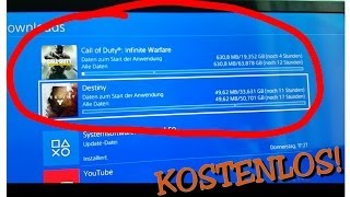 Alle PS4 Spiele GRATIS Herunterladen Deutsch 2017 [upl. by Whitebook]