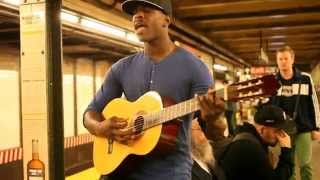 AMAZING Subway Busker in NYC Incredible voice Artist DAMIYR [upl. by Field642]