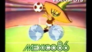 spots 80´sAMERICA animacion MEXICO 86 VIDEOSPOTSf4v [upl. by Adnohsel]