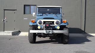 Toyota FJ40 S  Restored by the FJ Company [upl. by Pattie]