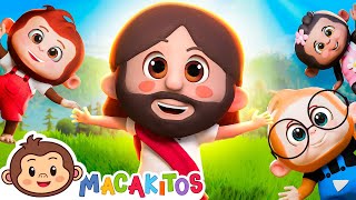 Jesus é o seu nome  Macakitos  Música Gospel Infantil [upl. by Aneala]