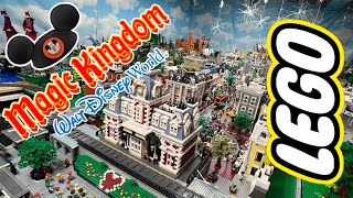 WALT DISNEY WORLD’S MAGIC KINGDOM PARK IN LEGO [upl. by Poppy]