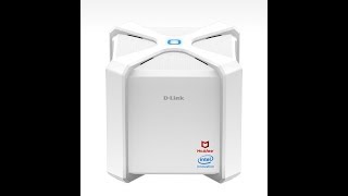 Unboxing Dlinks DFend AC2000 Wifi Router protected by Mcafee DIR2680 [upl. by Noirda250]