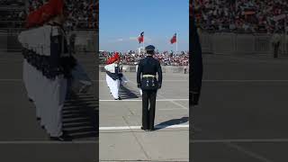 Voz de Mando Inicio Gran Parada Militar 2016 Elipse Parque OHiggins 19 Sept 2016 Santiago Chile [upl. by Bina]