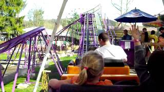 Kozmos Kurves  Knoebels Amusement Park  Elysburg PA  POV [upl. by Eatnod]