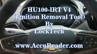 HU100 IRT V4  Ignition Removal tool [upl. by Nylodnewg]