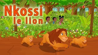 Nkossi le lion  Comptine congolaise pour enfant avec paroles [upl. by Amora]