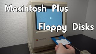 Create Macintosh Plus disks from downloaded disk images [upl. by Notlehs]