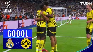 ¡Despeierten al Madrid GOOL del Dortmund  Real Madrid 02 Dortmund  UEFA Champions League 2425 [upl. by Sivia]