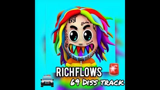 6IX9INE GOOBA REMIX DISS TRACK Official Music Video [upl. by Kcaj]