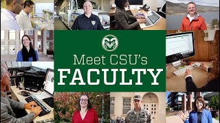 Meet the Faculty Members Teaching CSU’s Online Programs [upl. by Sanbo856]