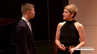 Joyce DiDonato Master Class January 2016 Handel’s “Cara sposa” from Rinaldo [upl. by Alyakim]