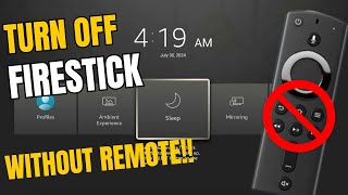 How to Turn OFF FireStick Without Remote [upl. by Babcock526]