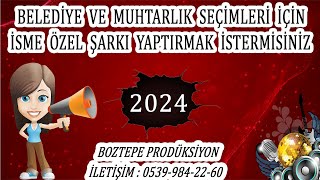 PARTİ VE MUHTARLIK SEÇİM MÜZİKLERİ 2024 4 [upl. by Ahsinyar]