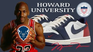 NEW  A GIFT FROM A BULL TO THE BISONS  JORDAN 1 LOW OG “HOWARD UNIVERSITY”  nike jordan1 [upl. by Mercie]