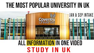 Coventry University London Ranking Courses Fees amp Admission 2024  Study in UK [upl. by Ytsrik448]