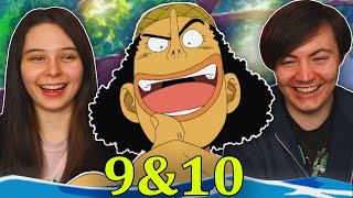 CAPTAIN USOPP 👒 One Piece Ep 9 amp 10 REACTION amp REVIEW [upl. by Anirahs]