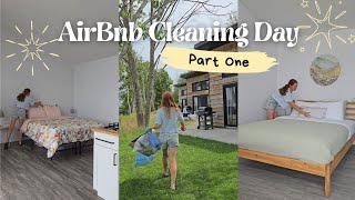 Inside an AirBnb Superhosts 4 Cabin Flip Day Part 1 [upl. by Dadivitan]