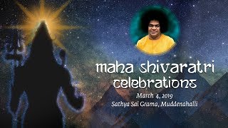 Celebrating Maha Shivaratri Live from Muddenahalli  04 March 2019 Morning [upl. by Gnel]