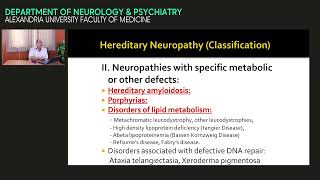 Peripheral nerve disorders 2  Prof Dr Hazem Marouf [upl. by Nilsoj]