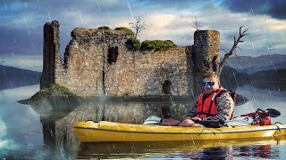 Trapped Overnight on a Medieval Castle Island in Extreme Weather [upl. by Eimerej203]