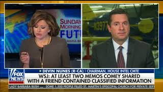 DEVIN NUNES FULL ONEONONE INTERVIEW WITH MARIA BARTIROMO 4222018 [upl. by Dud]