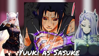 Mato Seihei No Slave React To Yuuki As Sasuke  Gacha React  Naruto [upl. by Carnahan959]