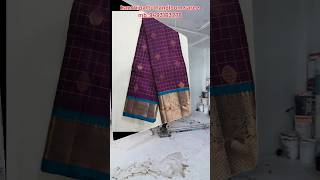 Kanchipattu handloom saree on 10Nov2024 for orders📞 9493163278 handloompattusarees [upl. by Alanna]