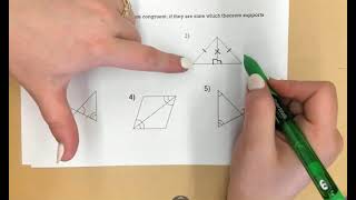 Congruent Triangles Day 1 [upl. by Ikim540]