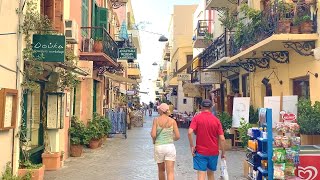 Enchanting Walking Tour in Crete Chania Old Town  What To Do Kreta  Greece [upl. by Blau]