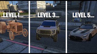 Upgrading My Vehicle Every Time I Escape GTA RP [upl. by Eamon]