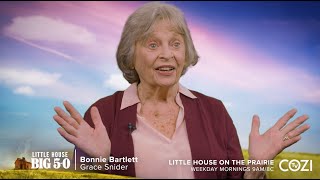 Little House Cast Interviews  Bonnie Bartlett  GRACE SNIDER  COZI TV [upl. by Caswell]