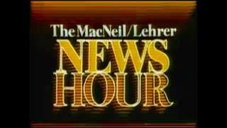 PBS The MacNeilLehrer Newshour  November 5 1984  Election Eve [upl. by Mccarthy]