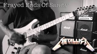 Metallica  And Justice For All Solo Medley Guitar Cover [upl. by Doty]