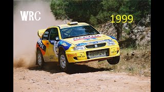 WRC Acropolis Rally 1999 Eurosport review [upl. by Ruperta953]