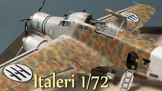 SM 79 Sparviero ✈ Italeri 172 Kit [upl. by Odnuges]