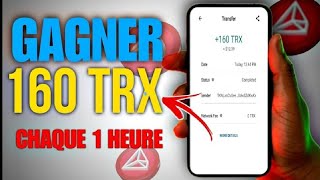 1600 trx en 60 MINUTES 😱💸 avec cette plateforme de trading  trading crypto [upl. by Giff]