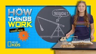 How Trebuchets Work  How Things Work with Kamri Noel [upl. by Beitch]