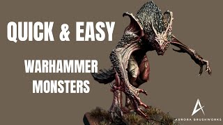 Easy Warhammer Monster Painting  How to Paint Cursed City Vargskyr [upl. by Adlare122]