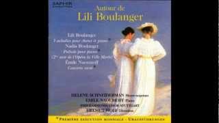 Hymne Au Soleil  Lili Boulanger [upl. by Rici]