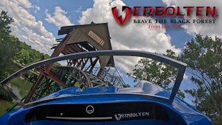 Verbolten Front Row POV  Busch Gardens Food amp Wine Festival  2024 [upl. by Lonyer]