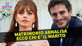 Matrimonio Annalisa Ecco Chi è Suo Marito [upl. by Ydda768]