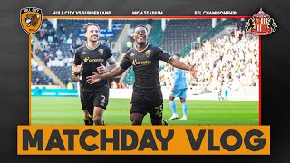 THE WORST REFEREE IN ENGLAND Hull City 0 1 Sunderland Matchday Vlog [upl. by Brainard]