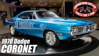 1970 Dodge Coronet For Sale Vanguard Motor Sales 9583 [upl. by Nyret978]